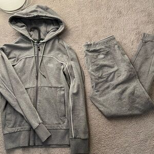 Hugo Boss Tracksuit Grey Size Small